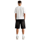Wavecut Denim Shorts