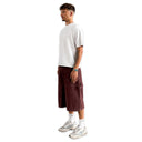 Double Knee Capri Shorts