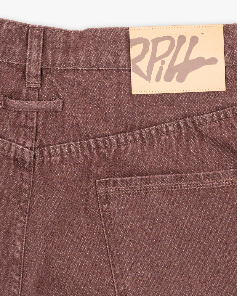 DOUBLE KNEE CAPRI SHORTS