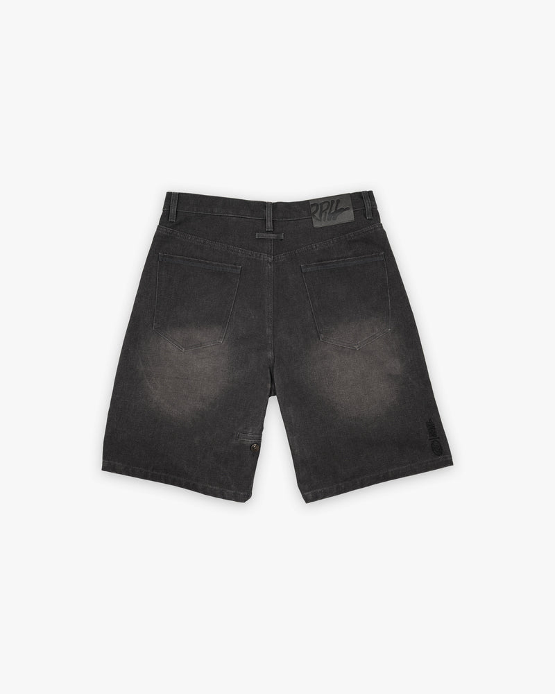 WAVECUT DENIM SHORTS
