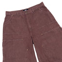 Double Knee Capri Shorts